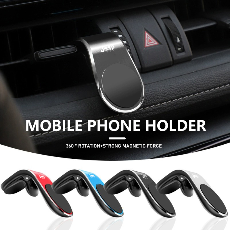 Magnetic Phone Holder For Car Vent - مشبك تنفيس هواء مغناطيسي للسيارة ،
