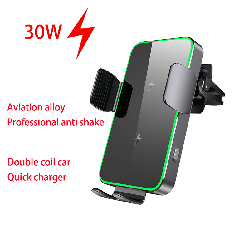 Magnetic Phone Holder For Car Vent - شاحن لاسلكي Qi2 مع حامل هاتف