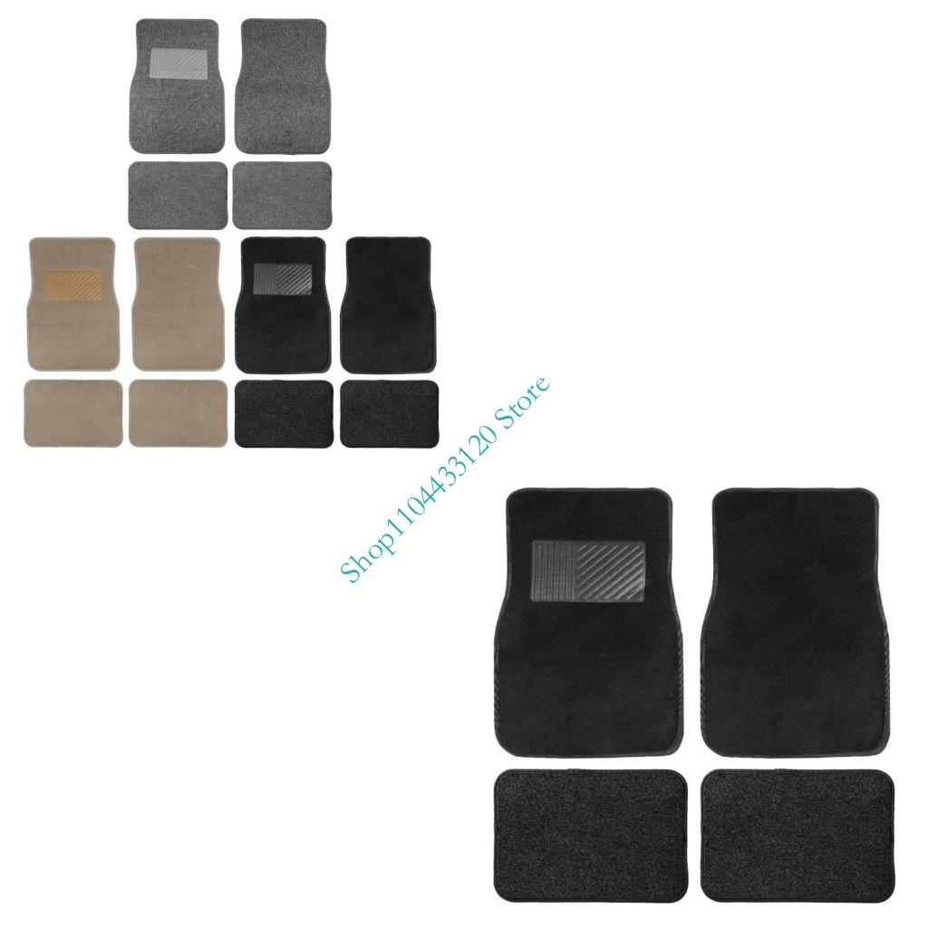 Car Floor Mats Universal Waterproof Leather - 0XXD 4 قطعة الحصير سيارة عالمية