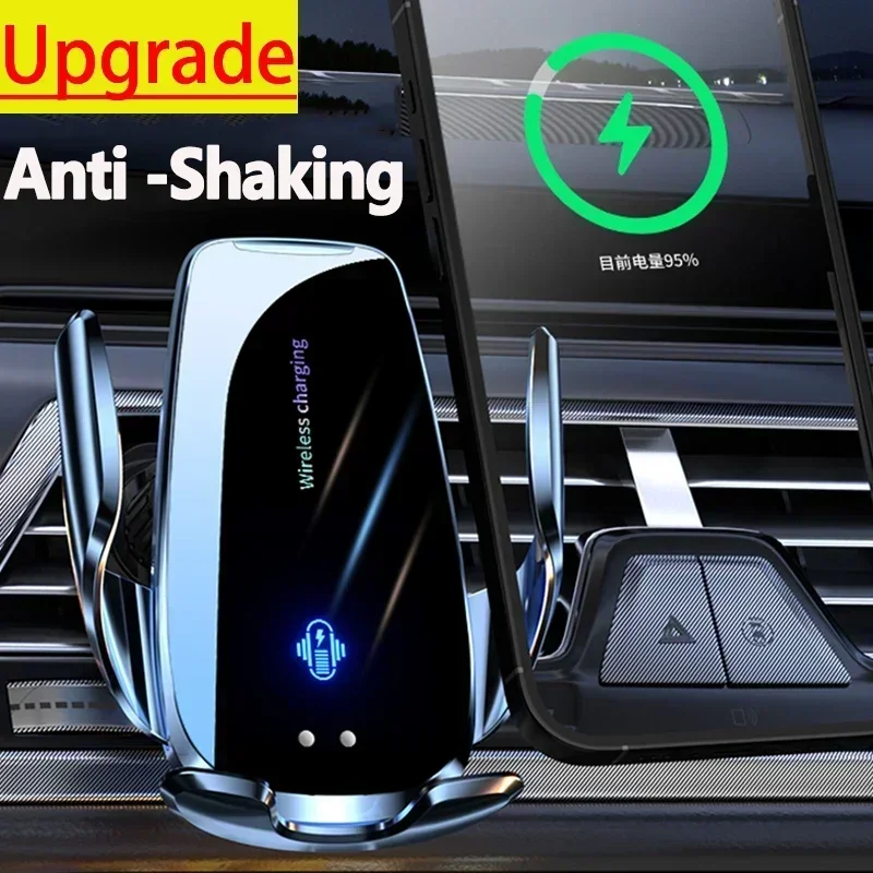 Magnetic Phone Holder For Car Vent - شاحن لاسلكي لفتحة تهوية السيارة وحامل