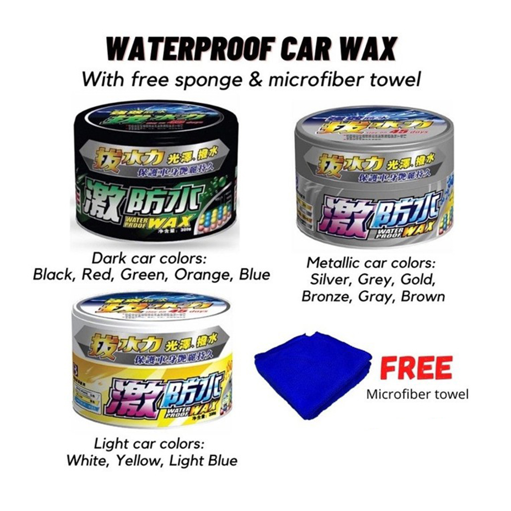 Car Scratch Repair Polishing Wax Paste - سيارة الشمع تلميع لصق الكريستال الصلب