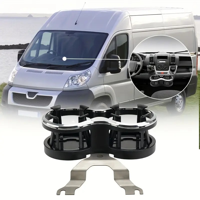 Car Accessories - حامل أكواب ورف زجاجات مياه للسيارة،