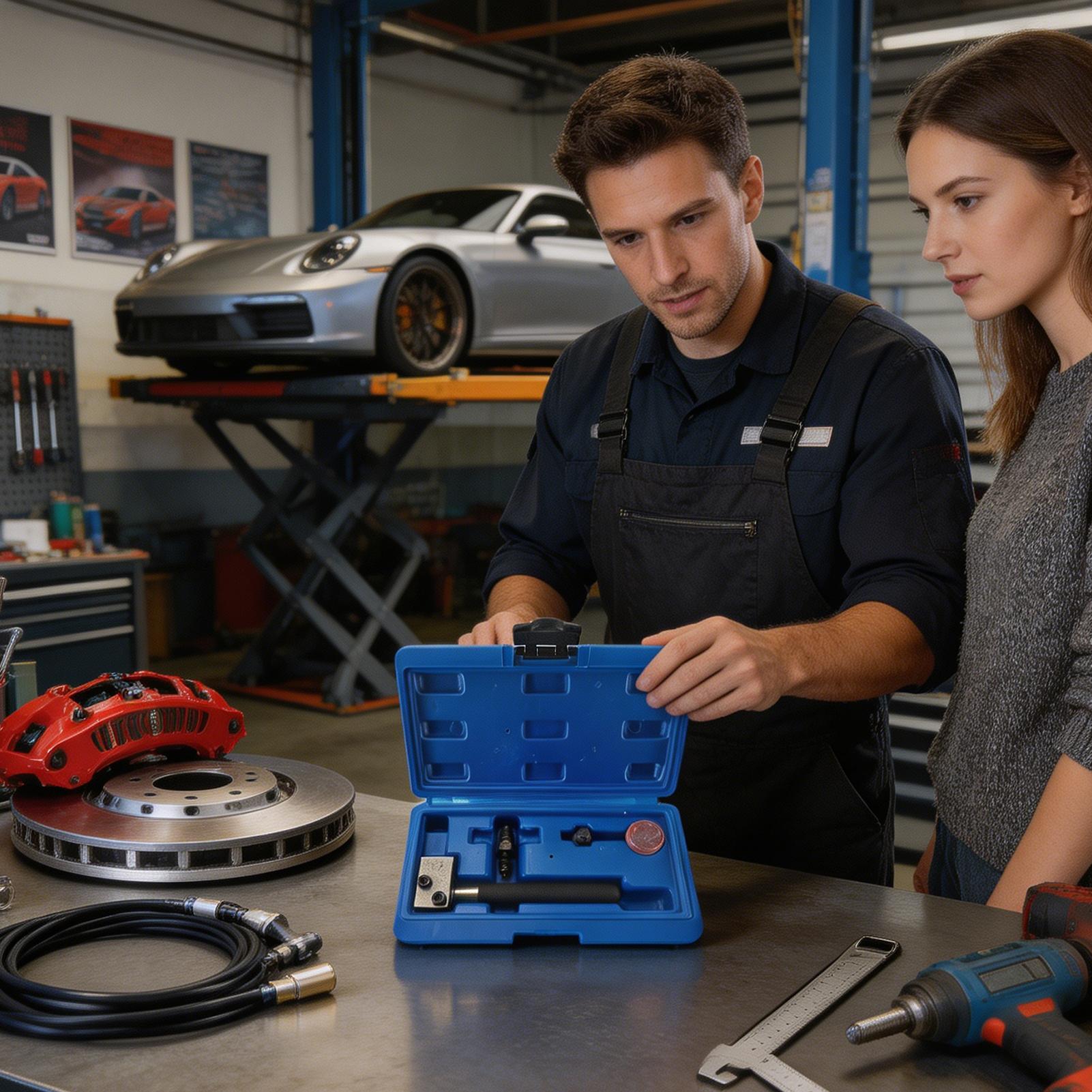 Auto Repair Tools - طقم إصلاح خطوط الفرامل، أداة محمولة
