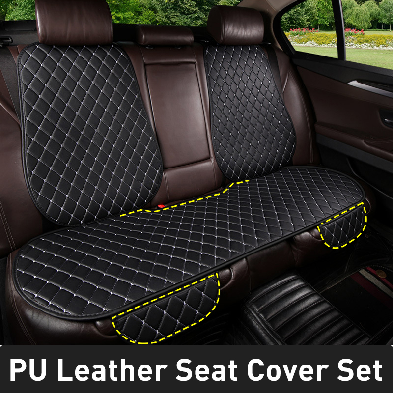 Leather Car Seat Covers Full Set Universal - أغطية مقاعد سيارة كاركل من الجلد