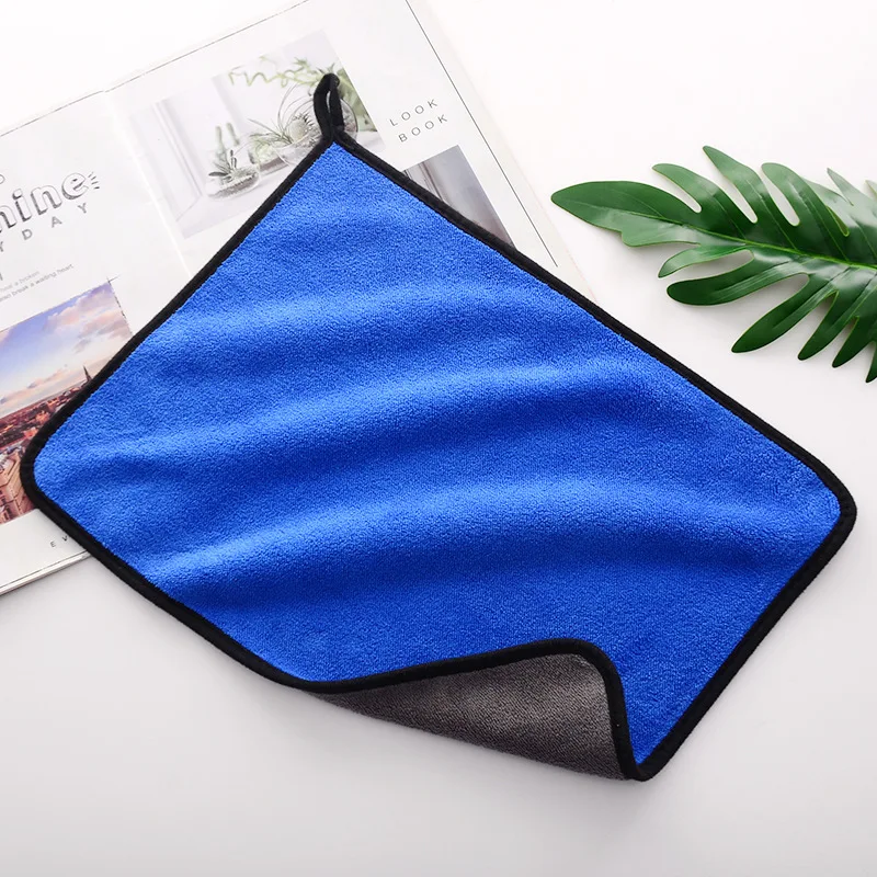 Microfiber Car Drying Towel Super Absorbent - منشفة تنظيف من الألياف الدقيقة، قماش