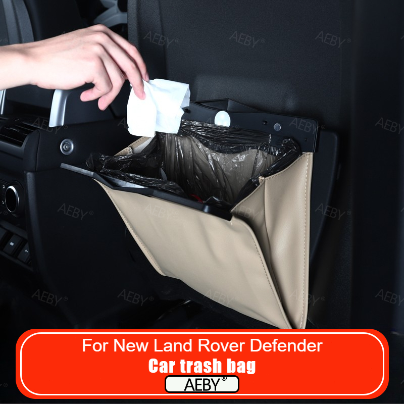 Waterproof Car Trash Can With Lid - لسيارة لاند روفر ديفندر الجديدة 90