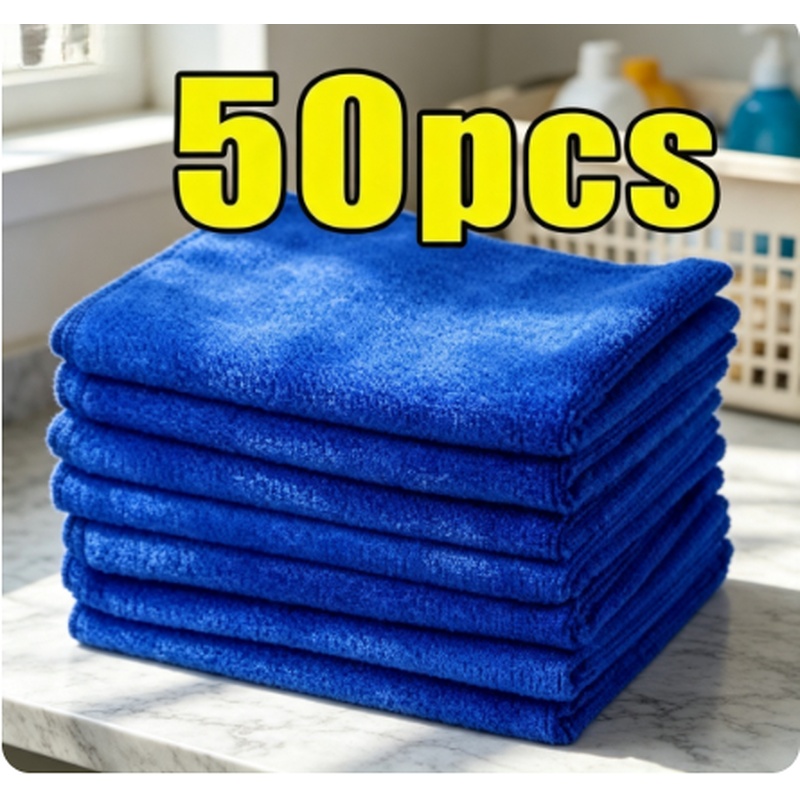 Microfiber Car Drying Towel Super Absorbent - مناشف تنظيف من الألياف الدقيقة قابلة