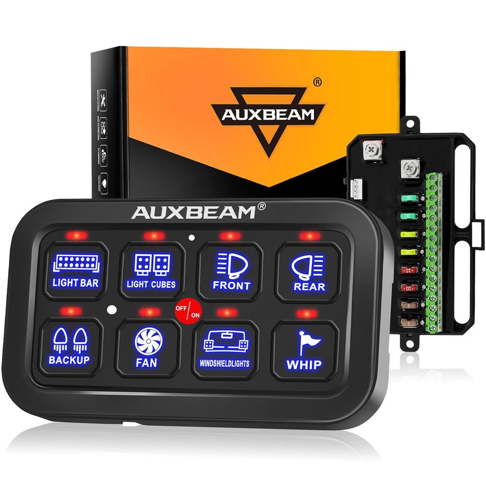 Car Electronics - لوحة مفاتيح بـ 8 أزرار BA80،