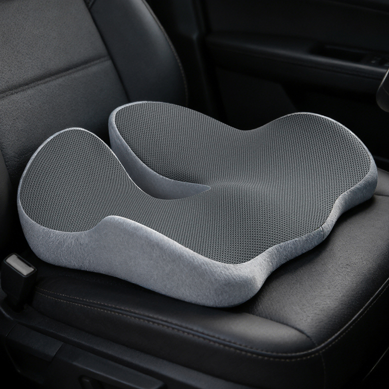 Memory Foam Car Neck Pillow Lumbar Support - المحمولة انتعاش بطيء رغوة الذاكرة وسادة