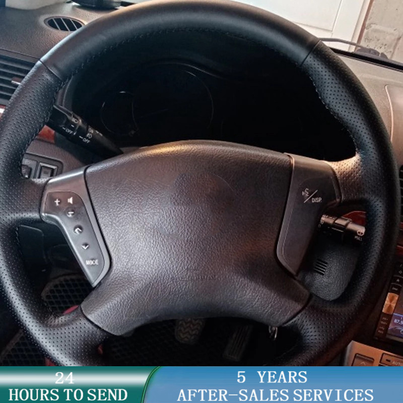 Car Steering Wheel Cover Anti Slip Breathable - تخصيص عجلة توجيه سيارة غطاء اليد