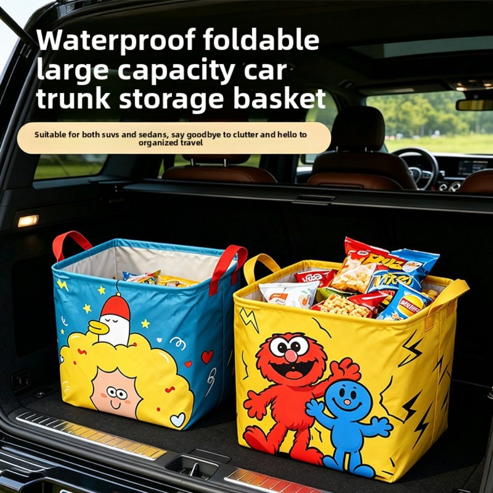 Car Trunk Organizer Foldable Storage Box - صندوق تخزين قابل للطي لصندوق السيارة
