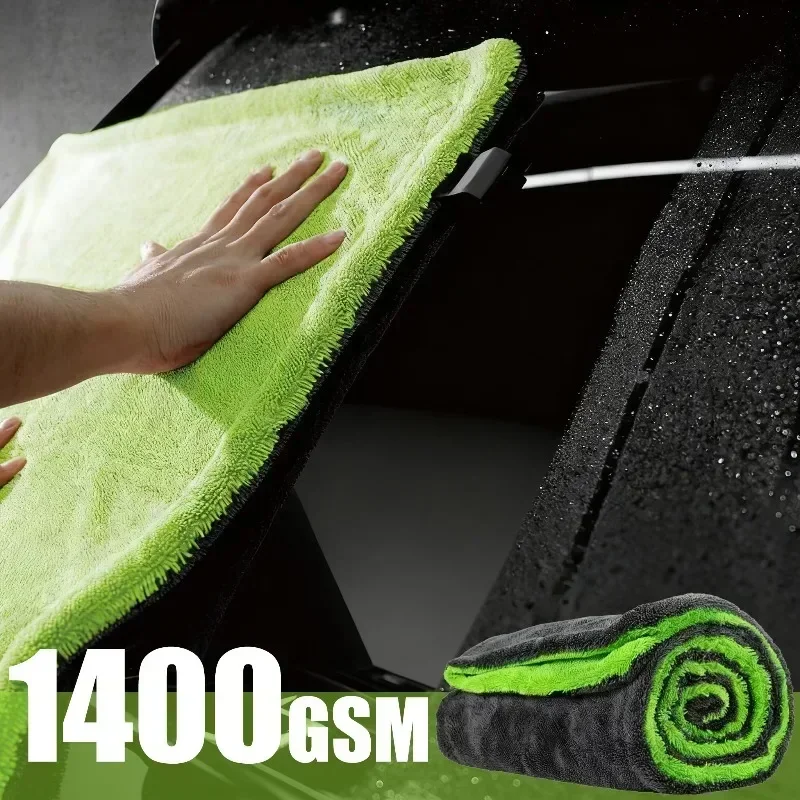 منشفة تجفيف السيارات فائقة الا - مراجعة Microfiber Car Drying Towel Super Absorbent وسعره