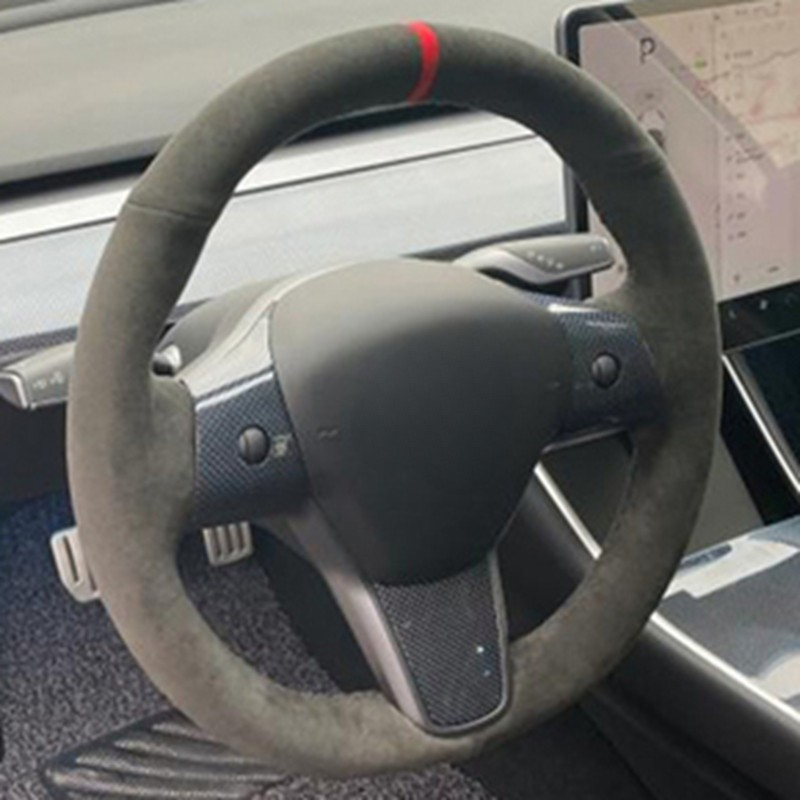 مخيط يدويا المضادة للانزلاق أل - مراجعة Car Steering Wheel Cover Anti Slip Breathable وسعره
