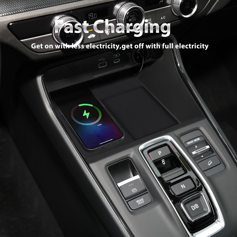 سيارة شاحن لاسلكي الوسادة مستق - مراجعة Wireless Car Charger Mount Fast Charging وسعره