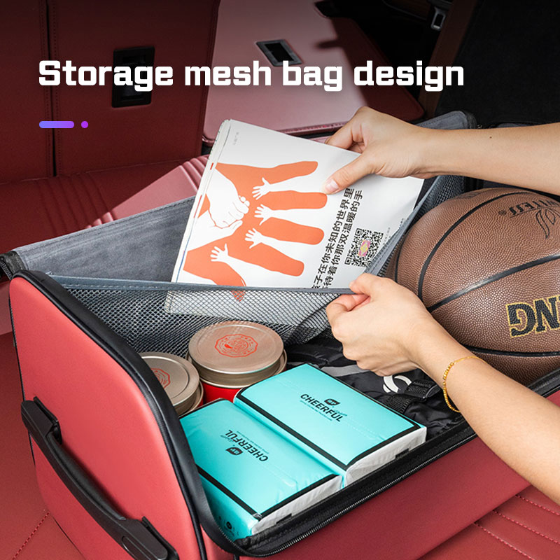صندوق منظم صندوق السيارة لـ ZE - مراجعة Car Trunk Organizer Foldable Storage Box وسعره