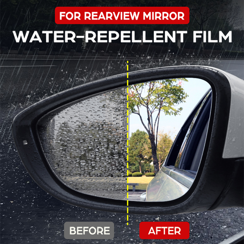 غطاء كامل مكافحة الضباب فيلم غ - مراجعة Anti Glare Car Rearview Mirror Film وسعره