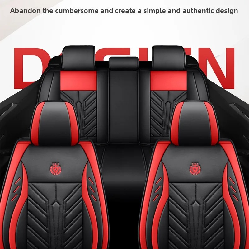 أغطية مقاعد سيارة قابلة للتهوي - مراجعة Leather Car Seat Covers Full Set Universal وسعره