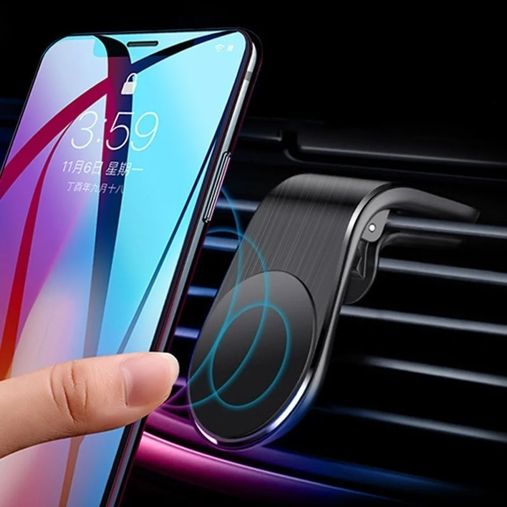 حامل هاتف مغناطيسي للسيارة، حا - مراجعة Magnetic Phone Holder For Car Vent وسعره