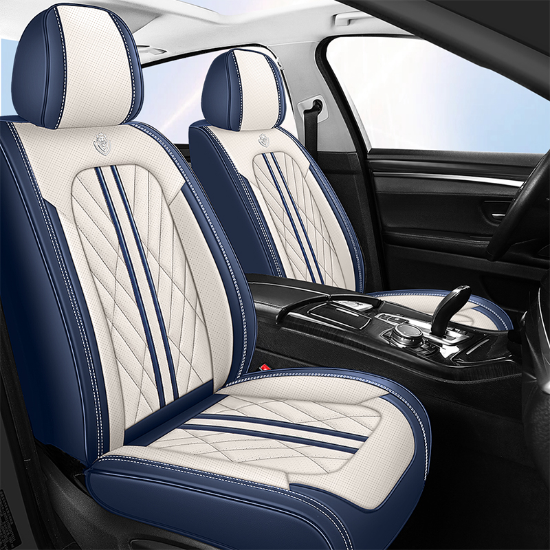 غطاء مقعد سيارة عالمي مقاوم لل - مراجعة Leather Car Seat Covers Full Set Universal وسعره