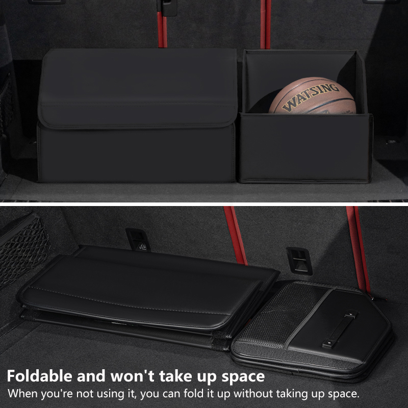 لبورشه كايين ماكان باناميرا صن - مراجعة Car Trunk Organizer Foldable Storage Box وسعره