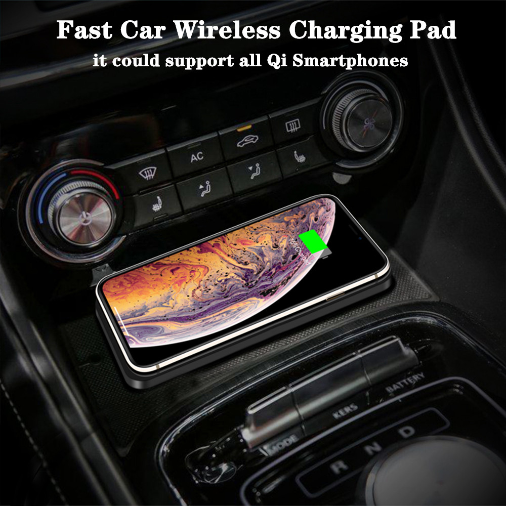 شاحن لاسلكي للسيارة شاحن سريع  - مراجعة Wireless Car Charger Mount Fast Charging وسعره