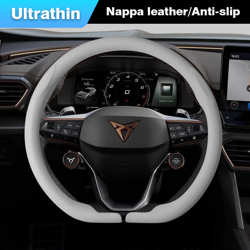 أغطية عجلة القيادة المتوافقة م - مراجعة Car Steering Wheel Cover Anti Slip Breathable وسعره