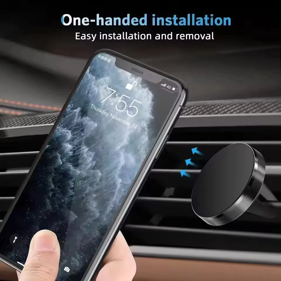 حامل هاتف مغناطيسي للسيارة، حا - مراجعة Magnetic Phone Holder For Car Vent وسعره