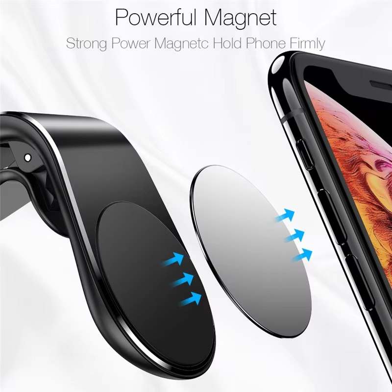 حامل هاتف مغناطيسي للسيارة يثب - مراجعة Magnetic Phone Holder For Car Vent وسعره