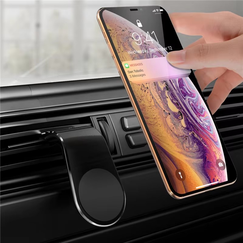 حامل هاتف مغناطيسي للسيارة يثب - مراجعة Magnetic Phone Holder For Car Vent وسعره