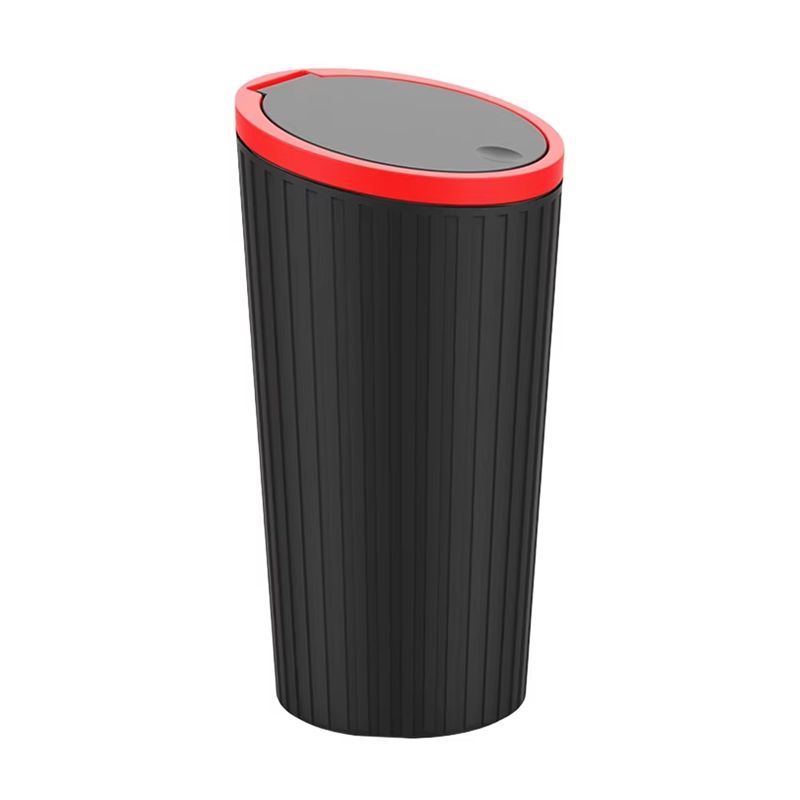 سلة مهملات للسيارة من نوع A60E - مراجعة Waterproof Car Trash Can With Lid وسعره