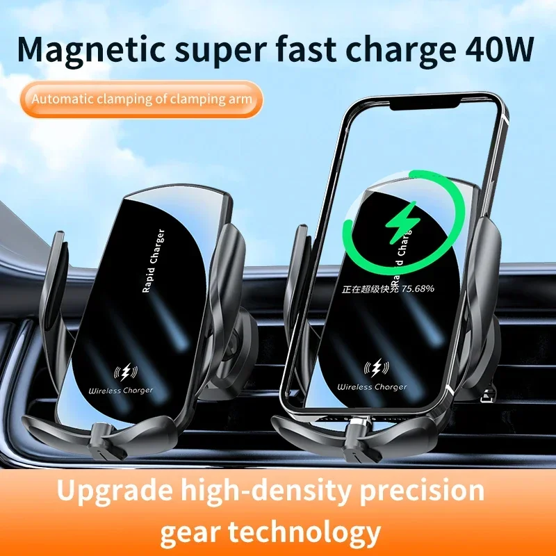 VIKEFON-شاحن سيارة لاسلكي ، شو - مراجعة Wireless Car Charger Mount Fast Charging وسعره