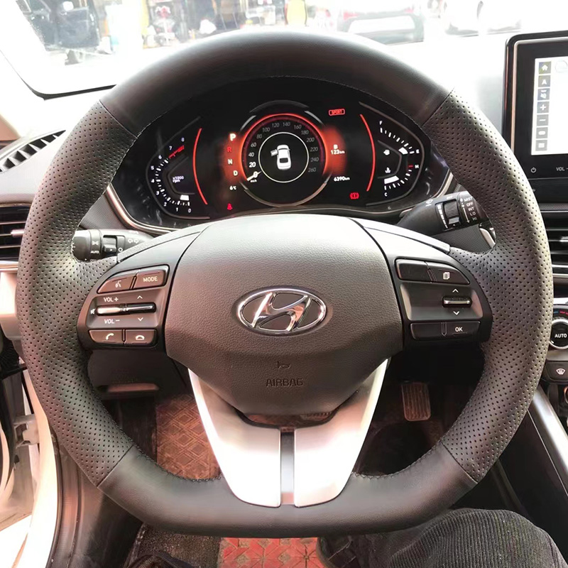 غطاء عجلة قيادة السيارة من الج - مراجعة Car Steering Wheel Cover Anti Slip Breathable وسعره