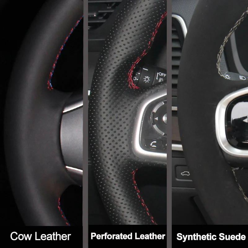 غطاء عجلة قيادة السيارة من الج - مراجعة Car Steering Wheel Cover Anti Slip Breathable وسعره