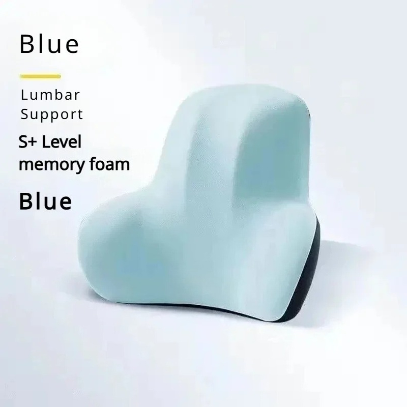 وسادة دعم الظهر المحسنة 2025 م - مراجعة Memory Foam Car Neck Pillow Lumbar Support وسعره