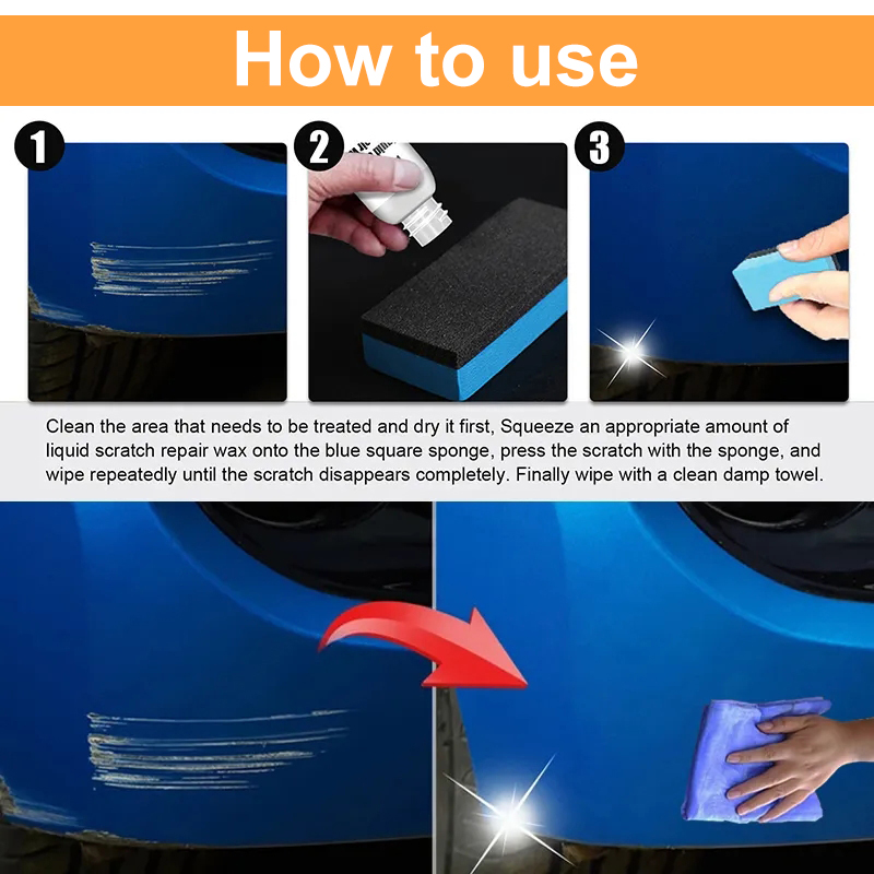 مزيل خدوش السيارة أدوات العناي - مراجعة Car Scratch Repair Polishing Wax Paste وسعره