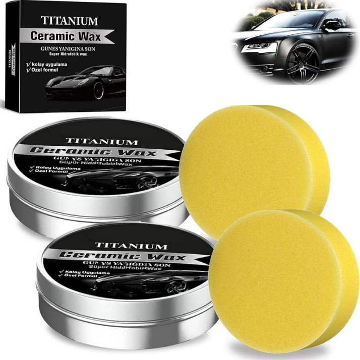 مجموعة كريم تلميع وطلاء سيرامي - مراجعة Car Scratch Repair Polishing Wax Paste وسعره