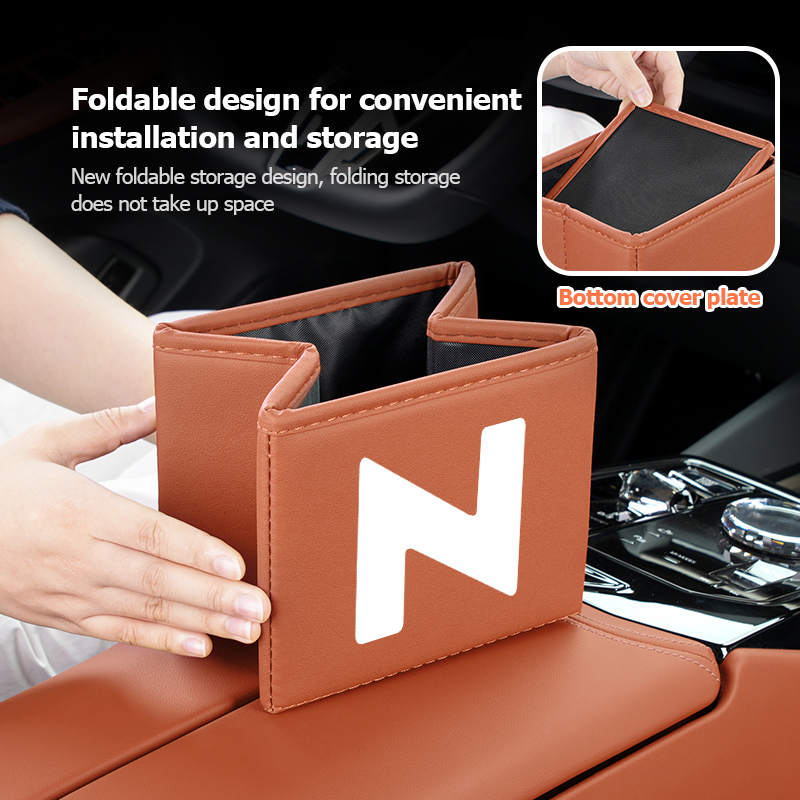 سلة مهملات للسيارة قابلة للطي، - مراجعة Waterproof Car Trash Can With Lid وسعره