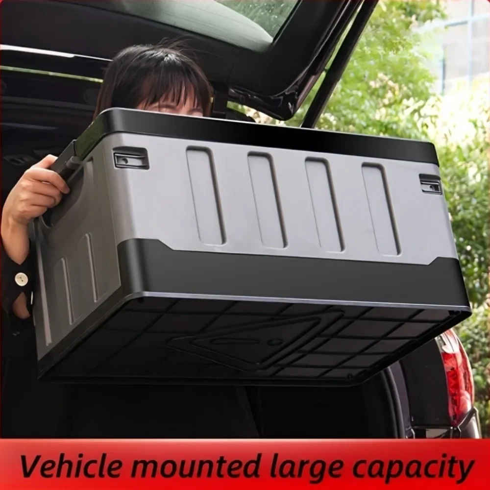 صندوق تخزين كبير مقاوم للماء ل - مراجعة Car Trunk Organizer Foldable Storage Box وسعره