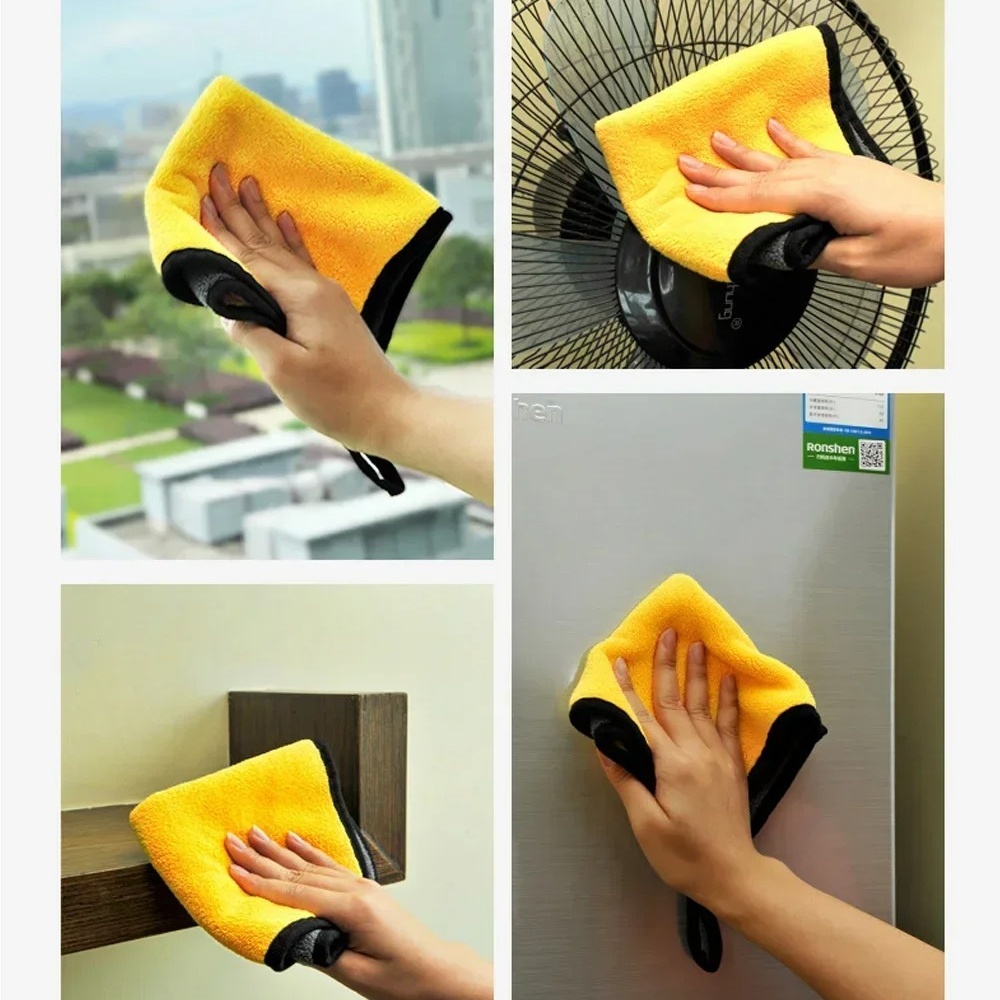 مناشف سيارات من الألياف الدقيق - مراجعة Microfiber Car Drying Towel Super Absorbent وسعره