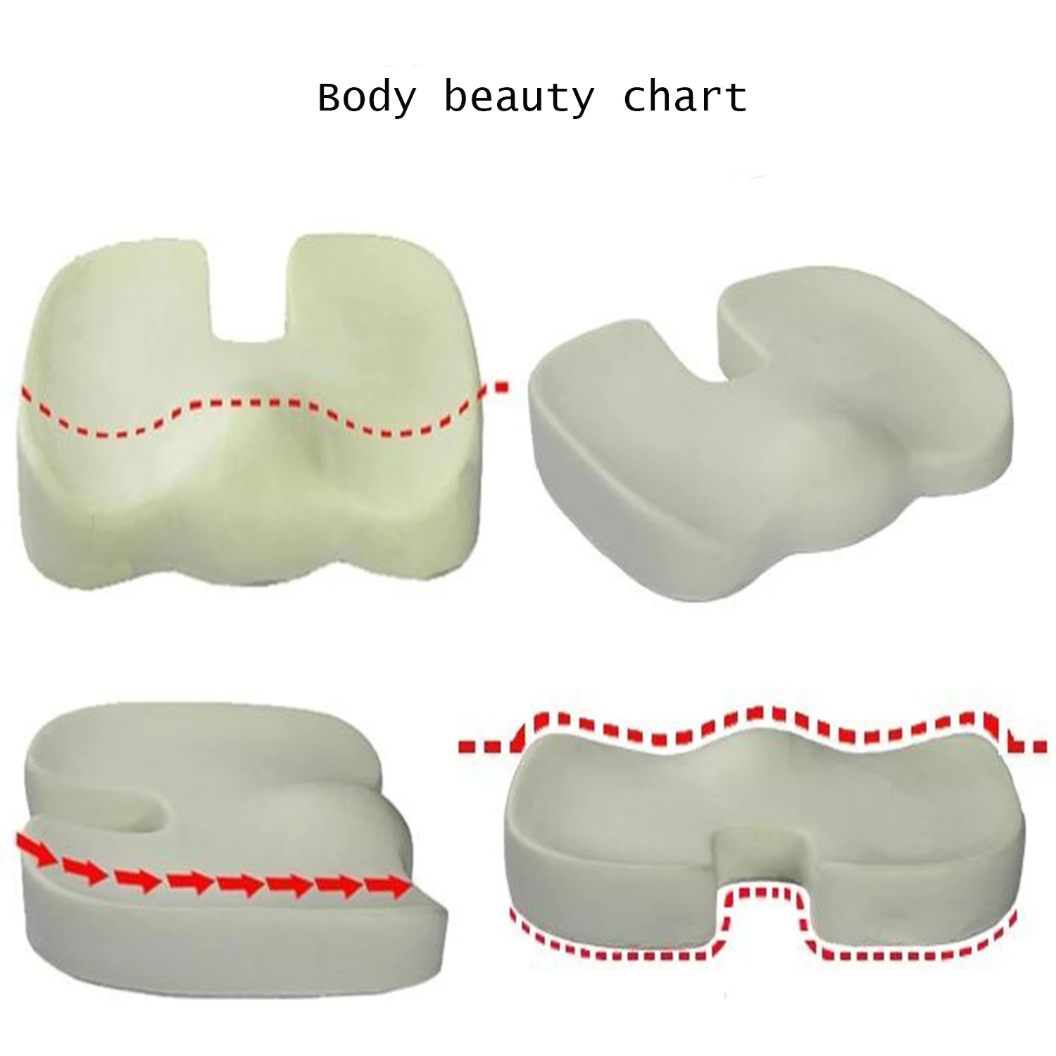 وسادة مقعد مكتب وسادة مقعد الس - مراجعة Memory Foam Car Neck Pillow Lumbar Support وسعره