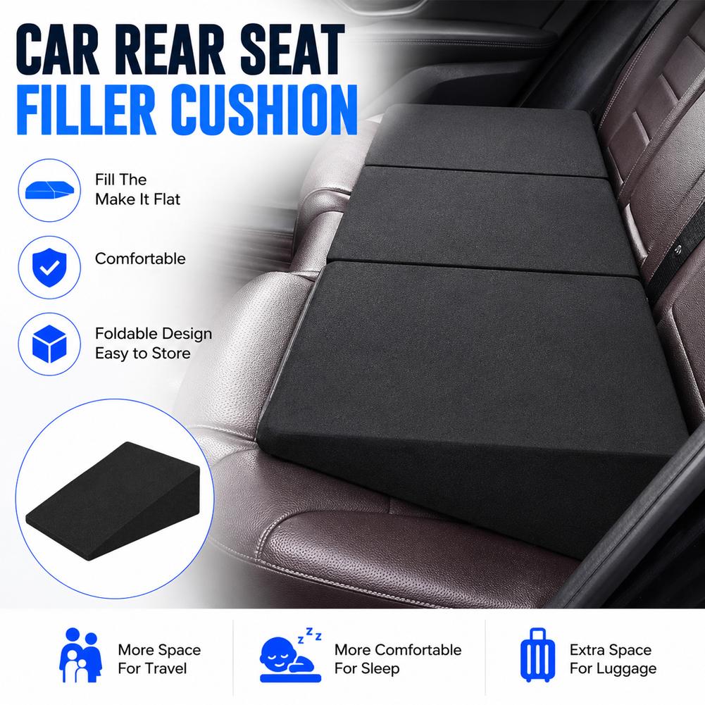 وسادة تسوية مقعد السيارة من ال - مراجعة Memory Foam Car Neck Pillow Lumbar Support وسعره
