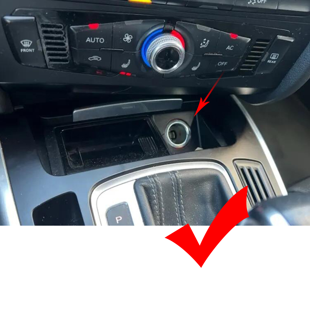 شاحن لاسلكي للسيارة لأودي A4 B - مراجعة Wireless Car Charger Mount Fast Charging وسعره