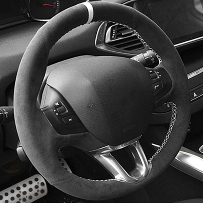 تخصيص عجلة توجيه سيارة غطاء مك - مراجعة Car Steering Wheel Cover Anti Slip Breathable وسعره