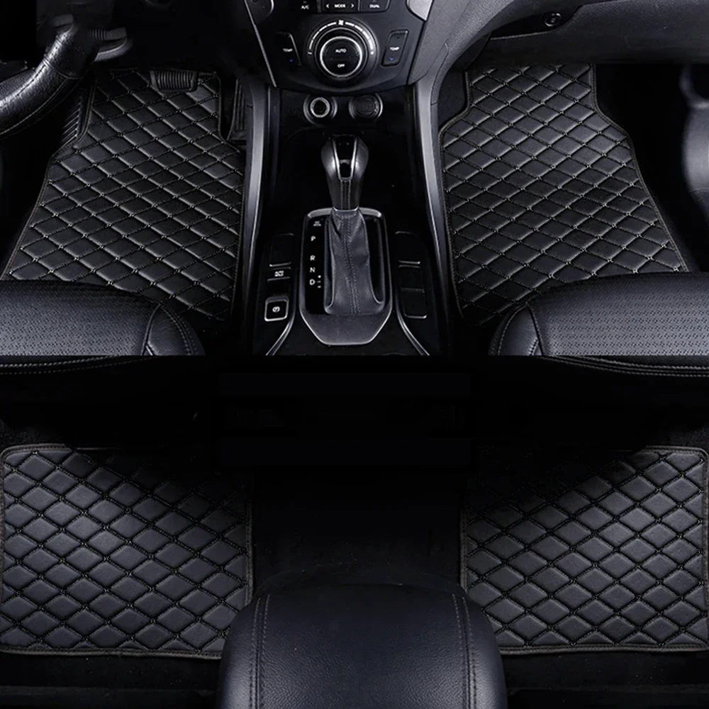 سجاد أرضية السيارة 4 قطع عالمي - مراجعة Car Floor Mats Universal Waterproof Leather وسعره