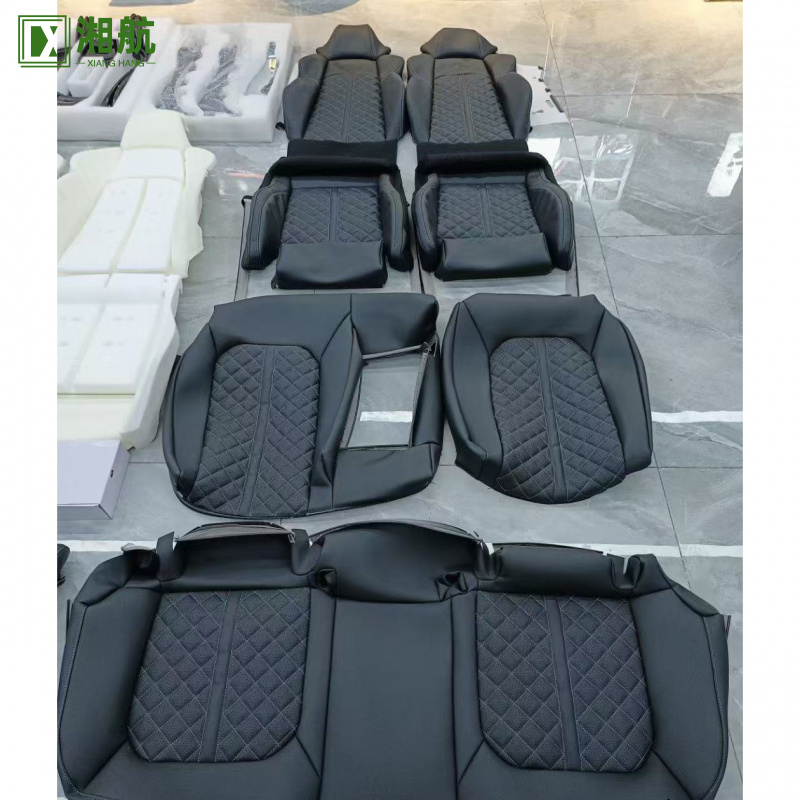 مناسبة لأودي تصميم فاخر من جلد - مراجعة Leather Car Seat Covers Full Set Universal وسعره