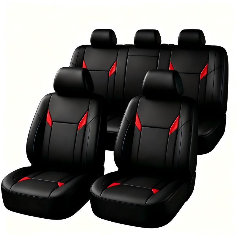 أغطية مقاعد سيارات شاملة من ال - مراجعة Leather Car Seat Covers Full Set Universal وسعره