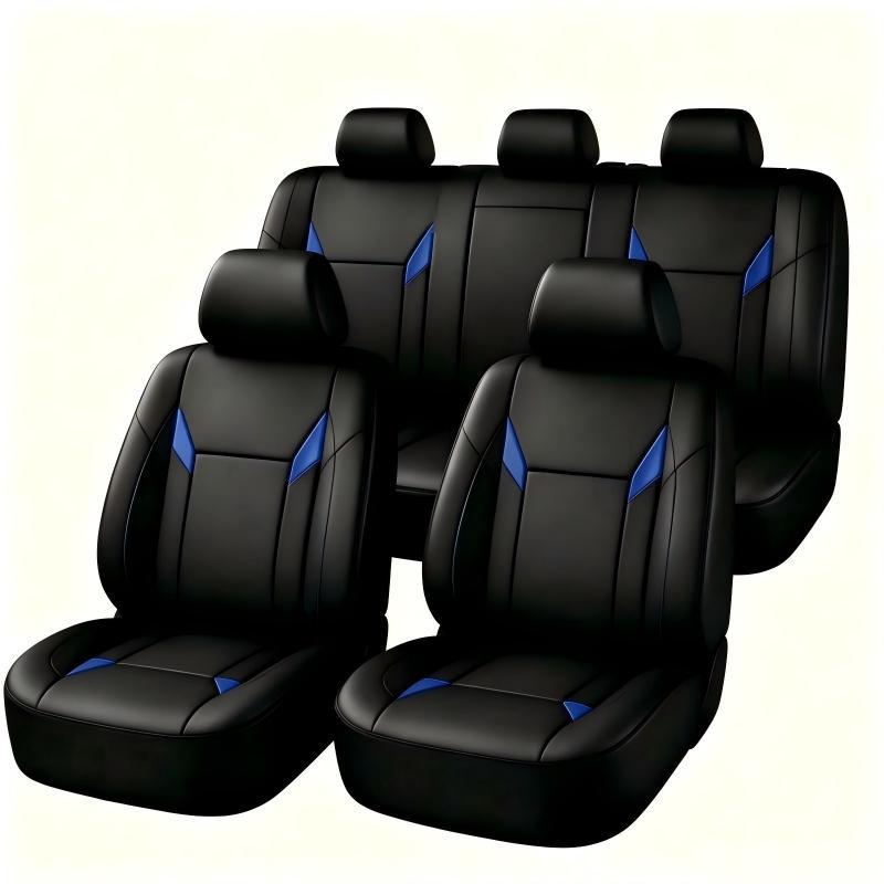 أغطية مقاعد سيارات شاملة من ال - مراجعة Leather Car Seat Covers Full Set Universal وسعره