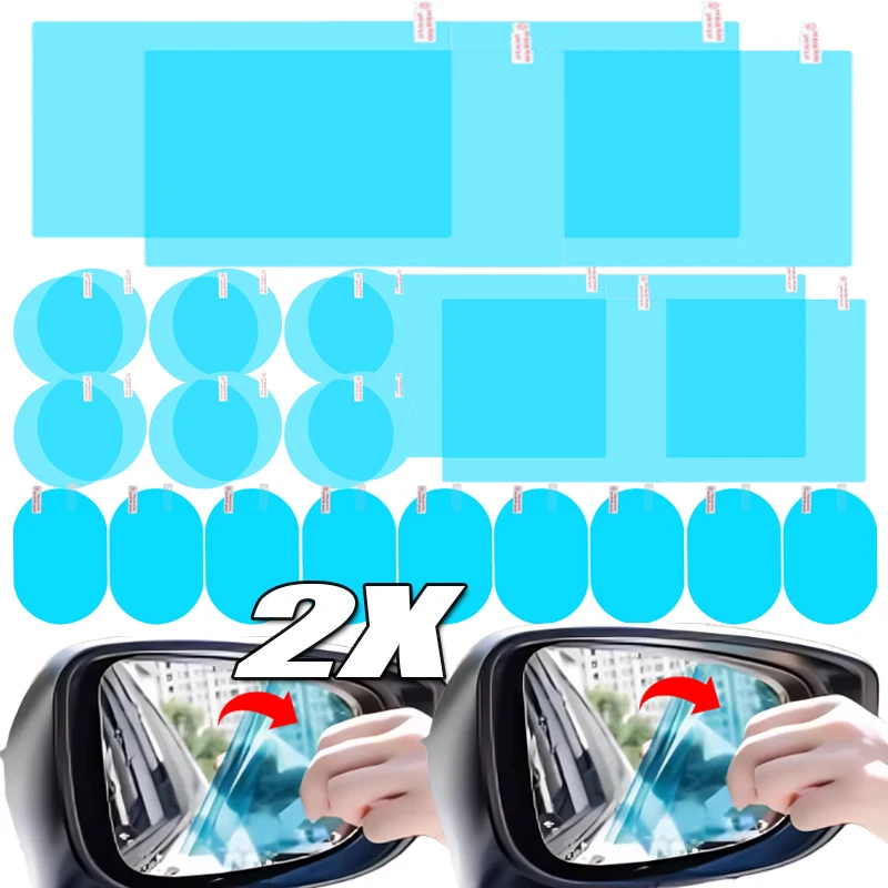 فيلم حماية لمرآة السيارة الخلف - مراجعة Anti Glare Car Rearview Mirror Film وسعره
