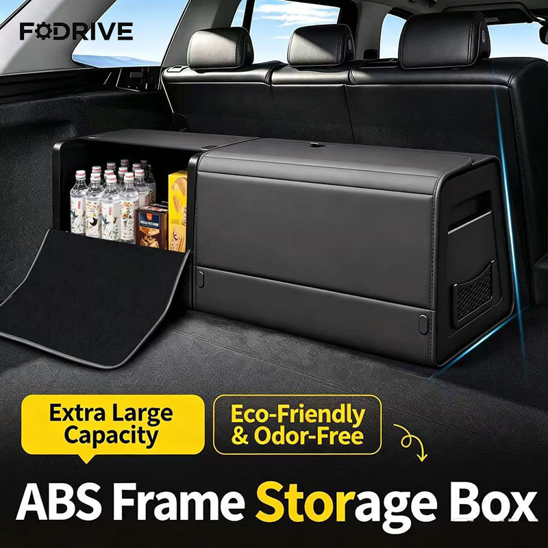 صندوق منظم لصندوق السيارة من ج - مراجعة Car Trunk Organizer Foldable Storage Box وسعره