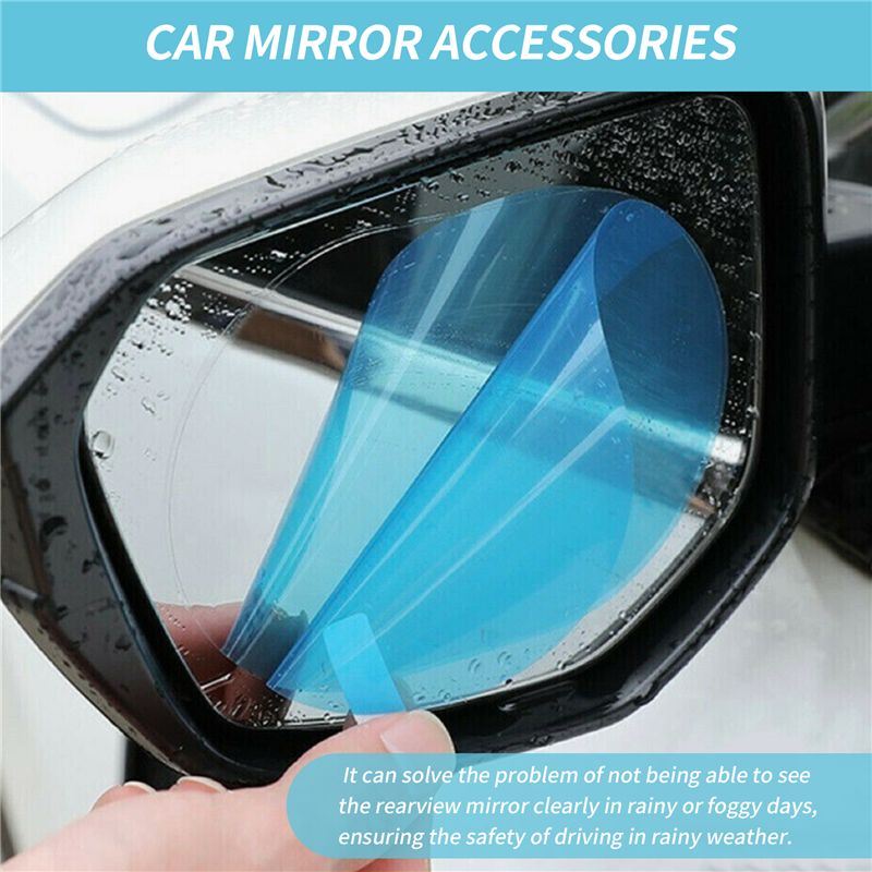 A10E-4 قطع فيلم حماية مرآة الس - مراجعة Anti Glare Car Rearview Mirror Film وسعره